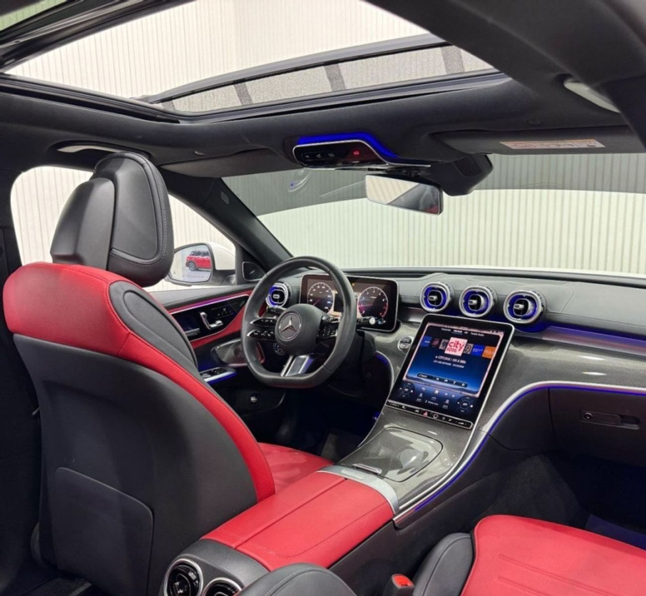 مرسيدس بنز C 200 Premium 2.0L 2024 Mercedes Benz C200 AMG, 2 Years Mercedes Warranty, Very Low Kms, GCC