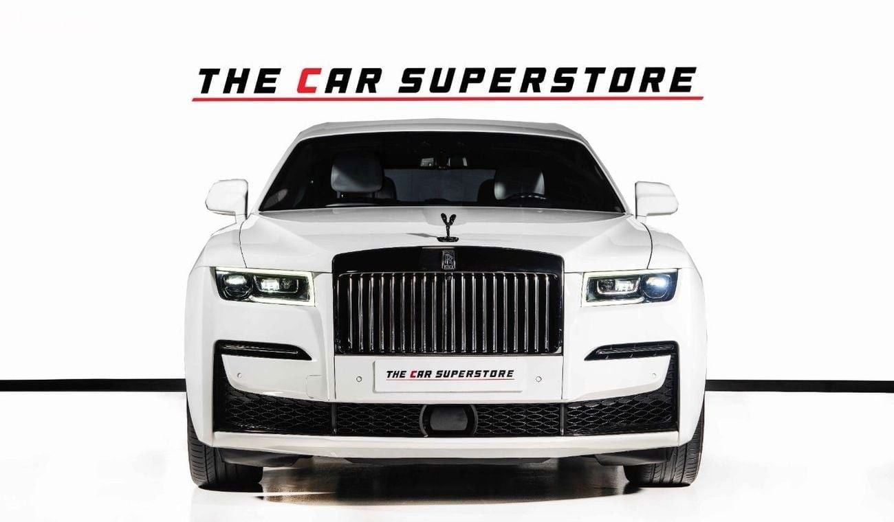 رولز رويس جوست 2022-ROLLS ROYCE GHOST BLACK BADGE-GCC -FULL AGMC HISTORY-SERVICE CONTRACT AND WARRANTY TILL JAN2026