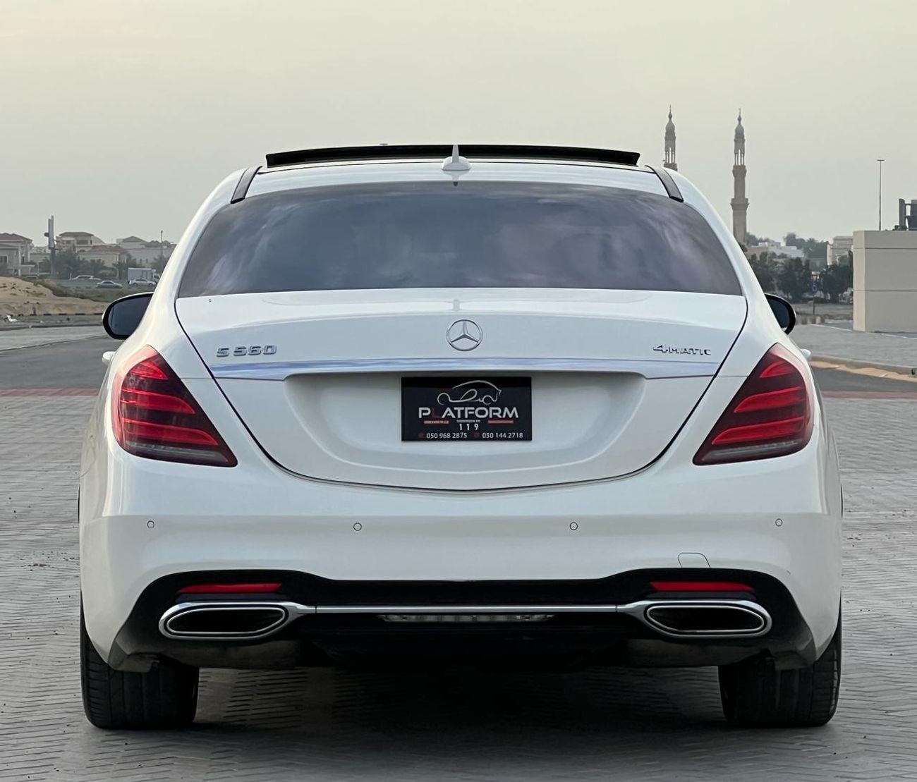Mercedes-Benz S 560 Std Mercedes benz S560 Model 2018 GCC SPECS, original paint no accident.