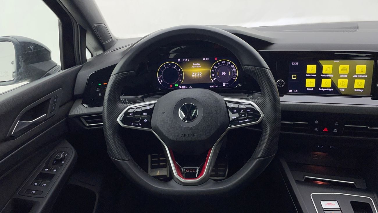 فولكس واجن جولف 2022 GTI | AED 1257/Month | 0 DP | 30 Day Return | Warranty | Service History