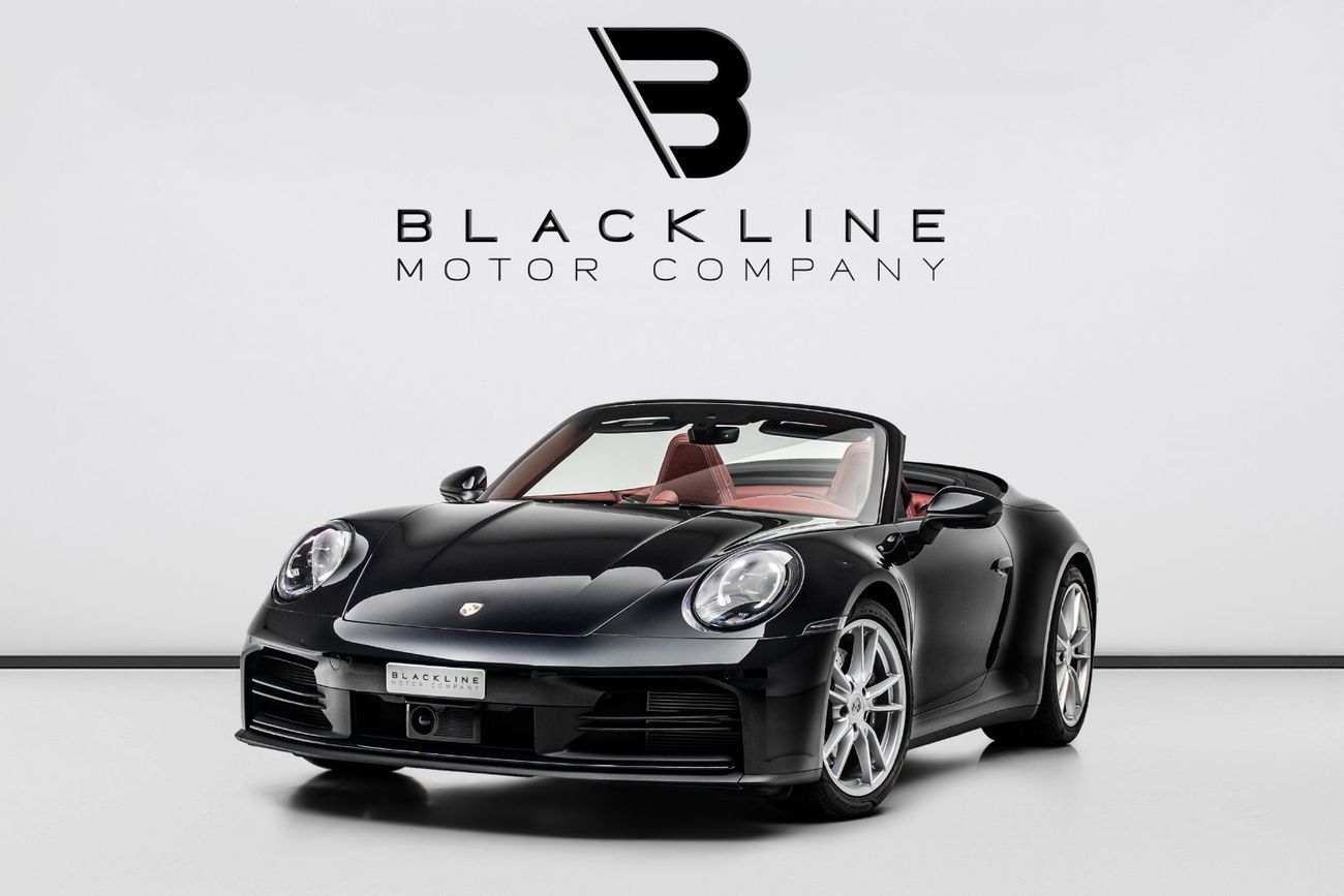 Porsche 911 Carrera 3.0L (380 HP) Convertible 2025 Porsche 911 Cabriolet, December 2026 Porsche Warranty, Very L