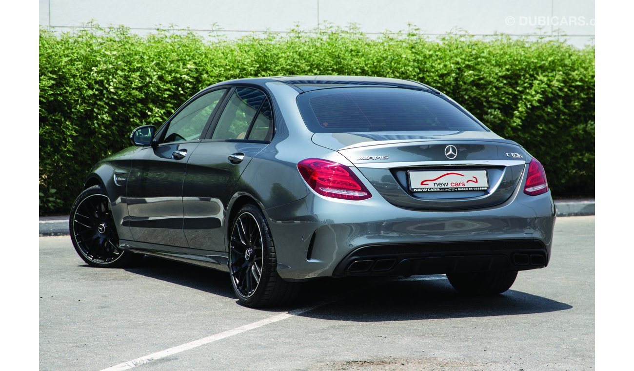 مرسيدس بنز C 63 AMG s AMG - 2017 - GCC - ASSIST AND FACILITY IN DOWN PAYMENT - 3510 AED/MONTHLY