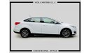Ford Focus DEALER WARRANTY UP TO 100,000 KMS / GCC / 2018 / LEATHER SEATS + NAVIGATION + ALLOY WHEELS / 749DHS