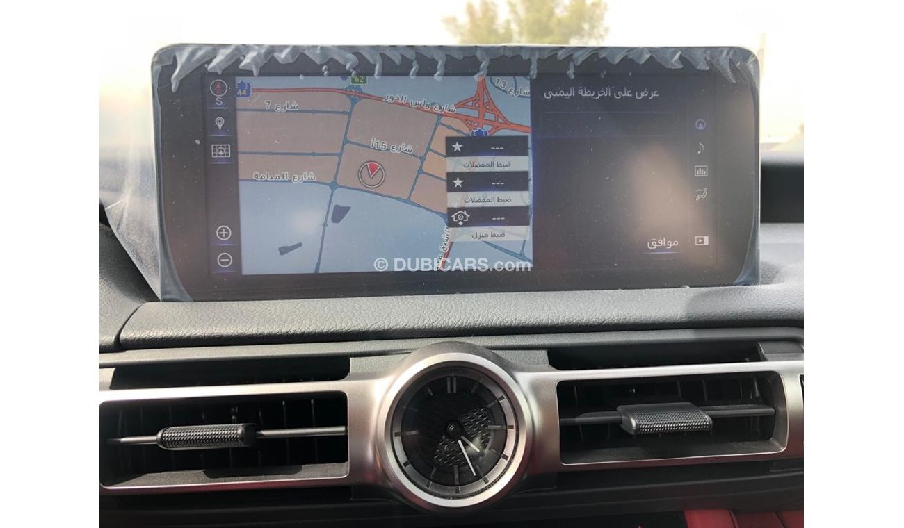 Lexus IS300 LEXUS IS 300 FSPORT, 2.0L, FULL OPTION, WHITE EXTERIOR WITH RED LEATHER INTERIOR, SUNROOF, FOR EXPOR