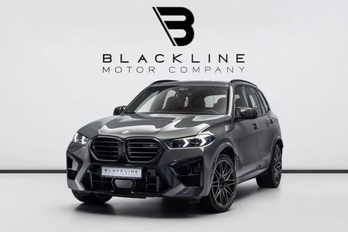 بي أم دبليو X5 M BUY NOW, PAY 2027 | THE BLACKLINE STANDARD | October 2030 BMW Warranty + Service Contract, GCC