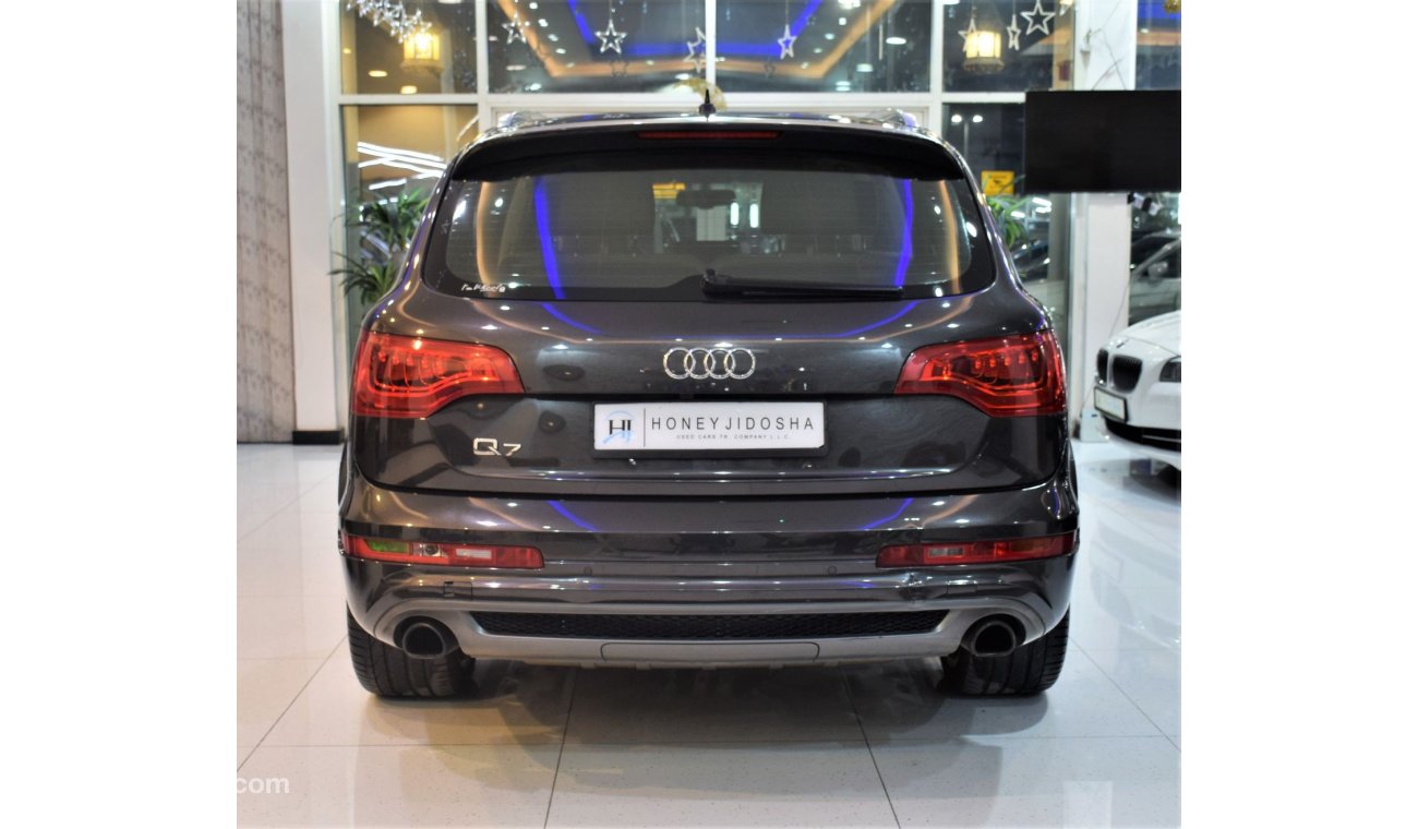 Audi Q7 EXCELLENT DEAL for our Audi Q7 SuperCharged V6 2013 Model!! in Grey Color! GCC Specs