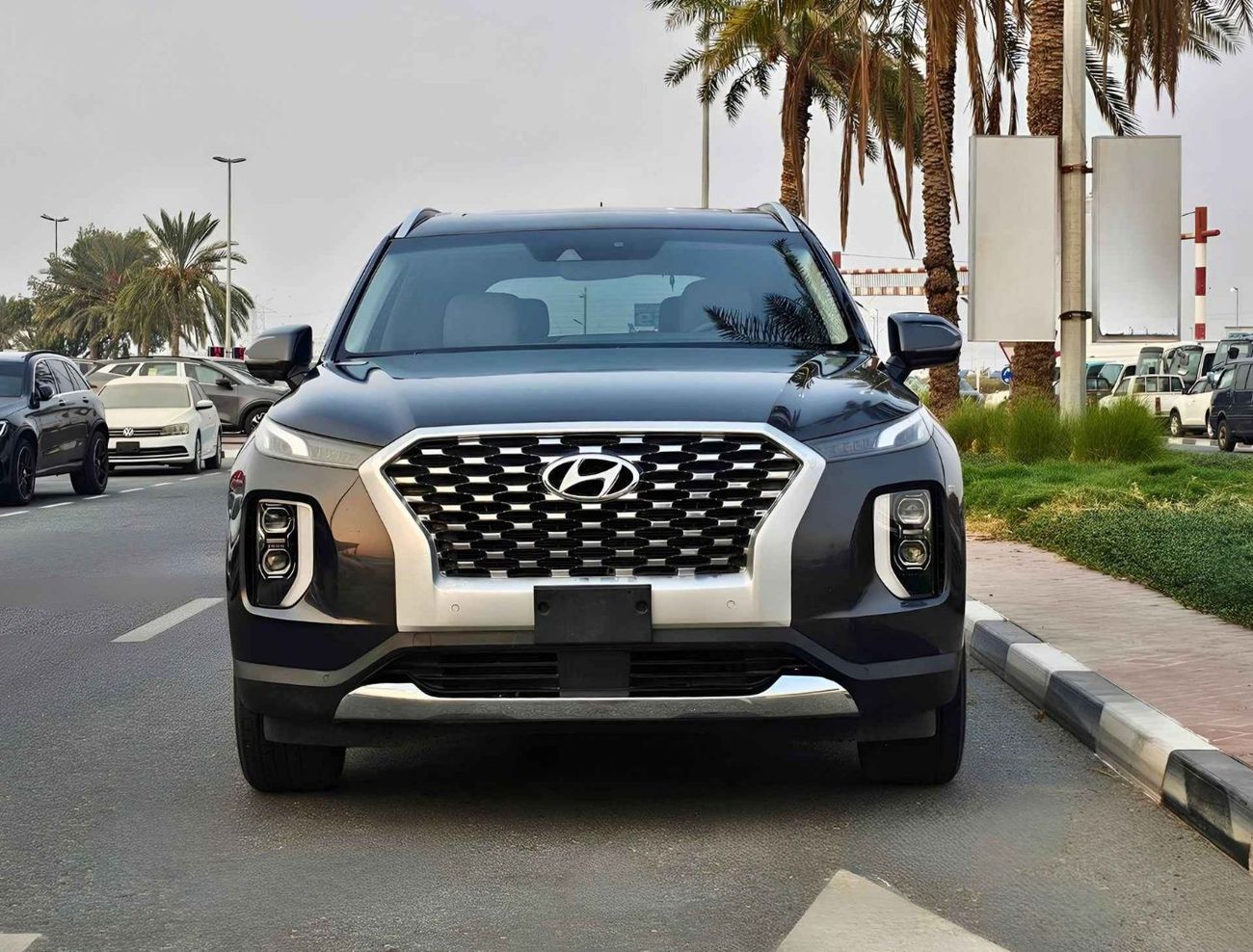 Hyundai Palisade SEL/ ROYAL ELITE EDITION/ SUNROOF/ LEATHER/ LANE ASSIST/ RADAR/ EXPORT ONLY / LOT#105203