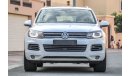 Volkswagen Touareg Sport 2013 GCC under 2 years Warranty with Zero downpayment.