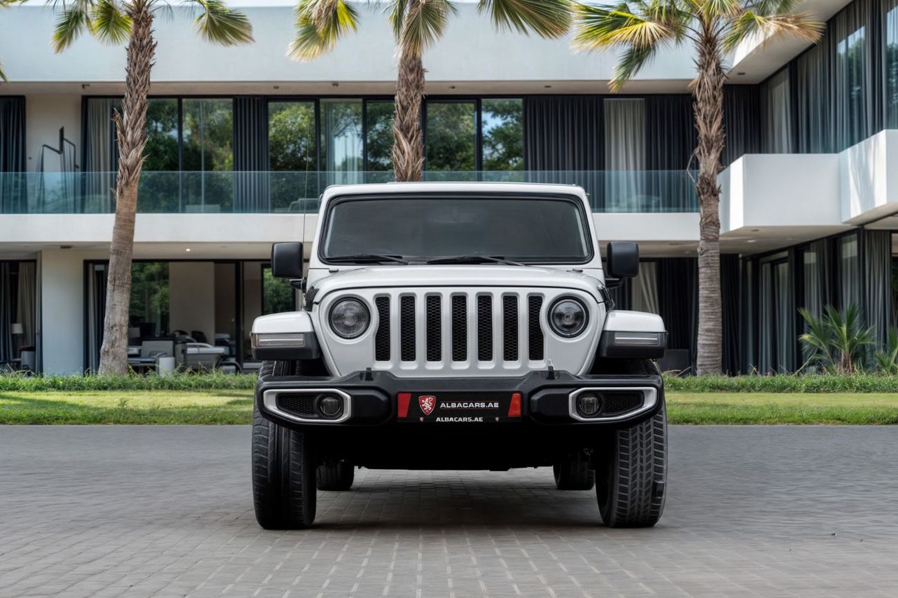 Jeep Wrangler 2,154 P.M  | 0% Downpayment | WRANGLER UNL SAHARA | WELL MAINTAINED