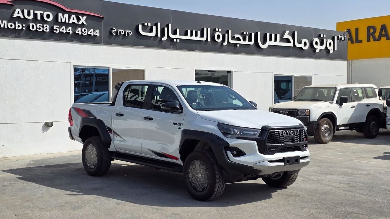 تويوتا هيلوكس TOYOTA HILUX GR Sport 4.0L White-2025