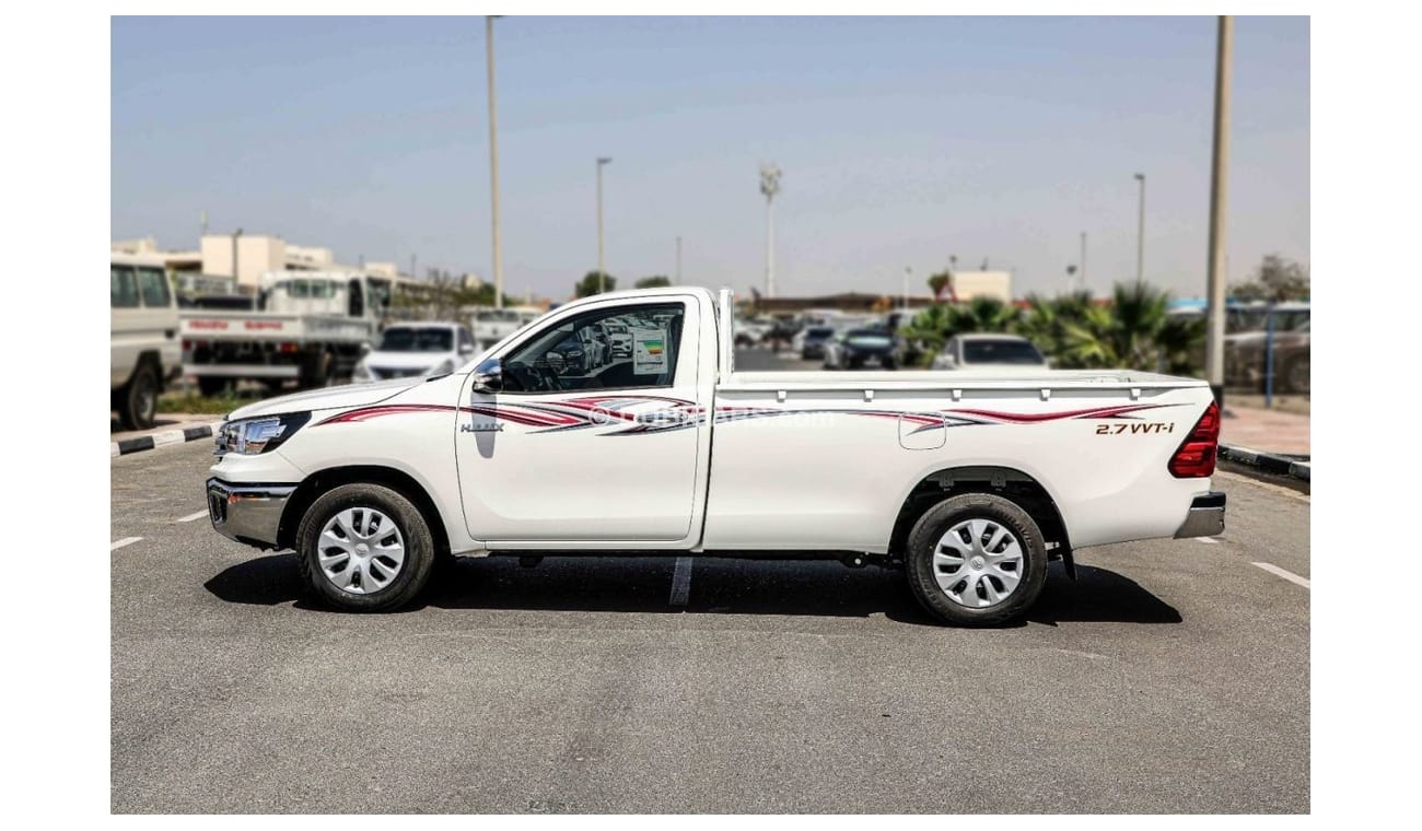 Toyota Hilux 2023 Toyota Hilux 2.7L 4x4 Manual Transmission Single Cabin - Chrome Bumper - Export Only