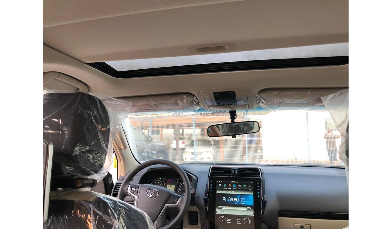 تويوتا برادو TXL Special Edition, BIG DVD+Rear Camera+Leather Seats+Rear DVD, Sunroof, Push Start, LOT-TPLV6