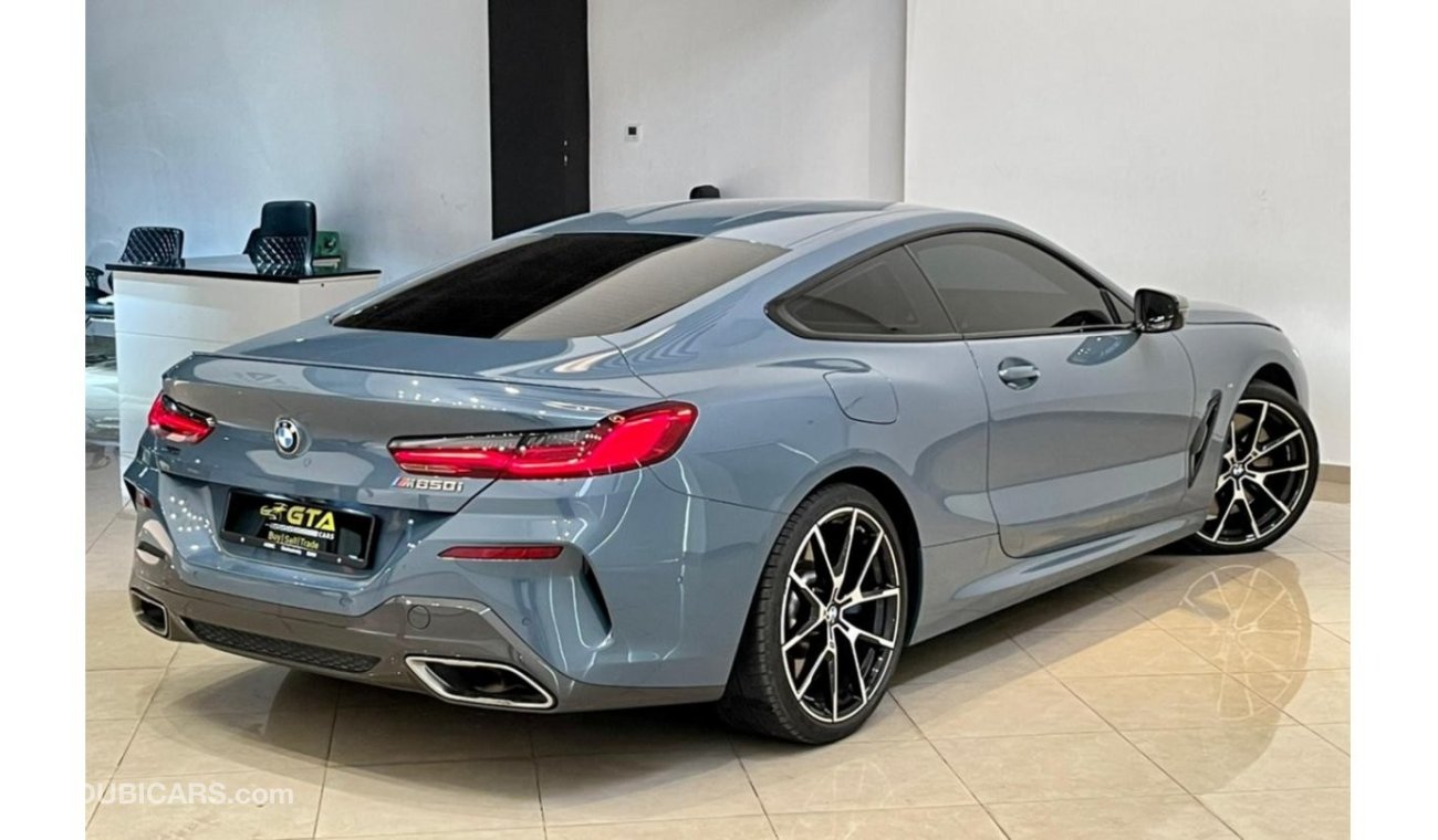 BMW M850i 2019 BMW M850i Coupe, August 2024 BMW Warranty + Service Contract, GCC