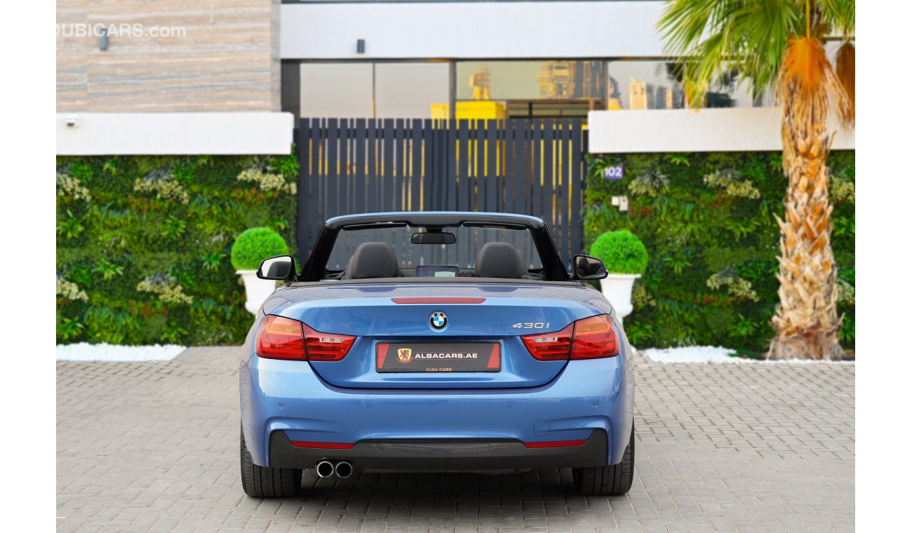 بي أم دبليو 430 i M-Kit Convertible  | 2,838 P.M  | 0% Downpayment | Magnificient Condition!