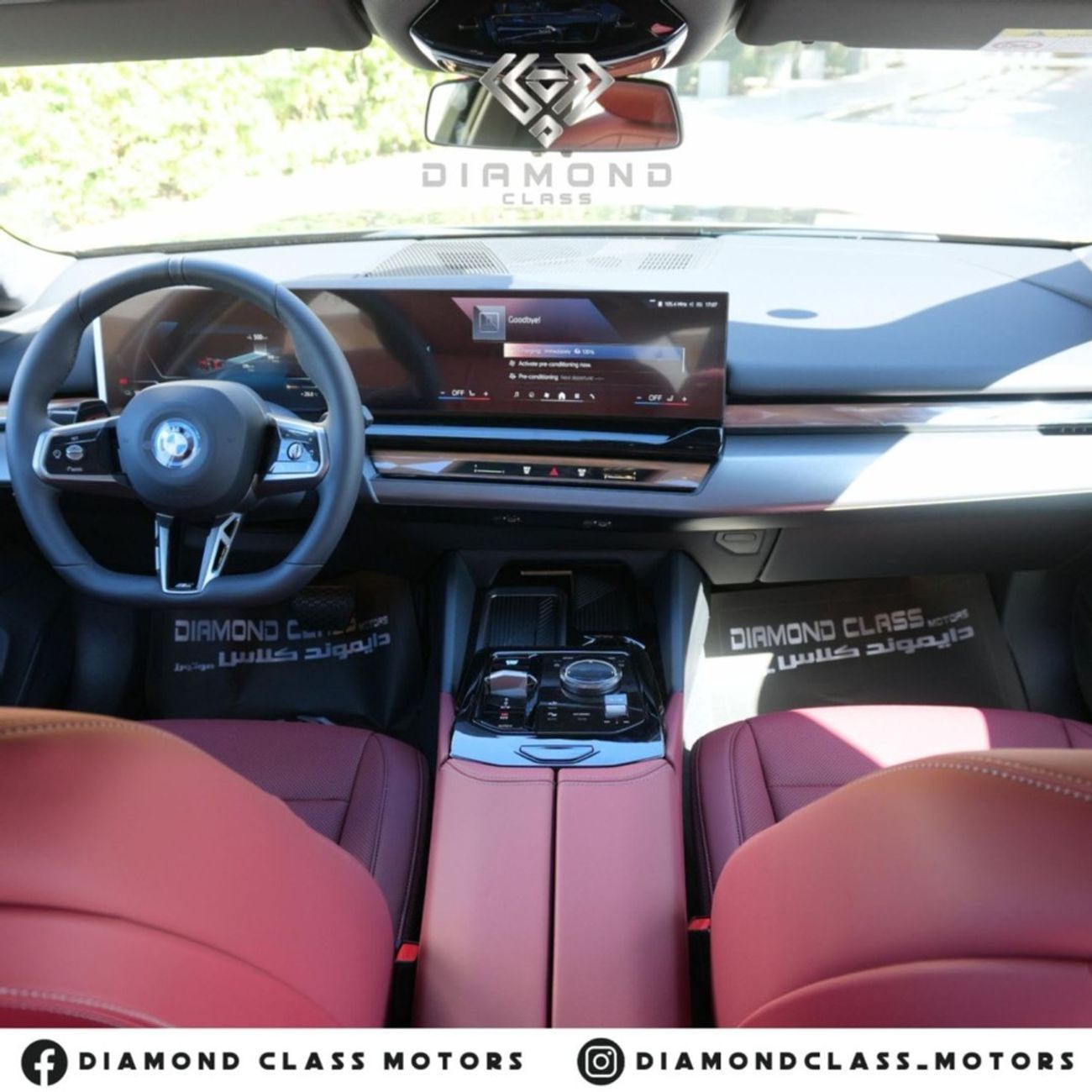 بي أم دبليو i5 BMW i5 eDrive 35L Panoramic M kit Brand New Zero Km for UAE Registration