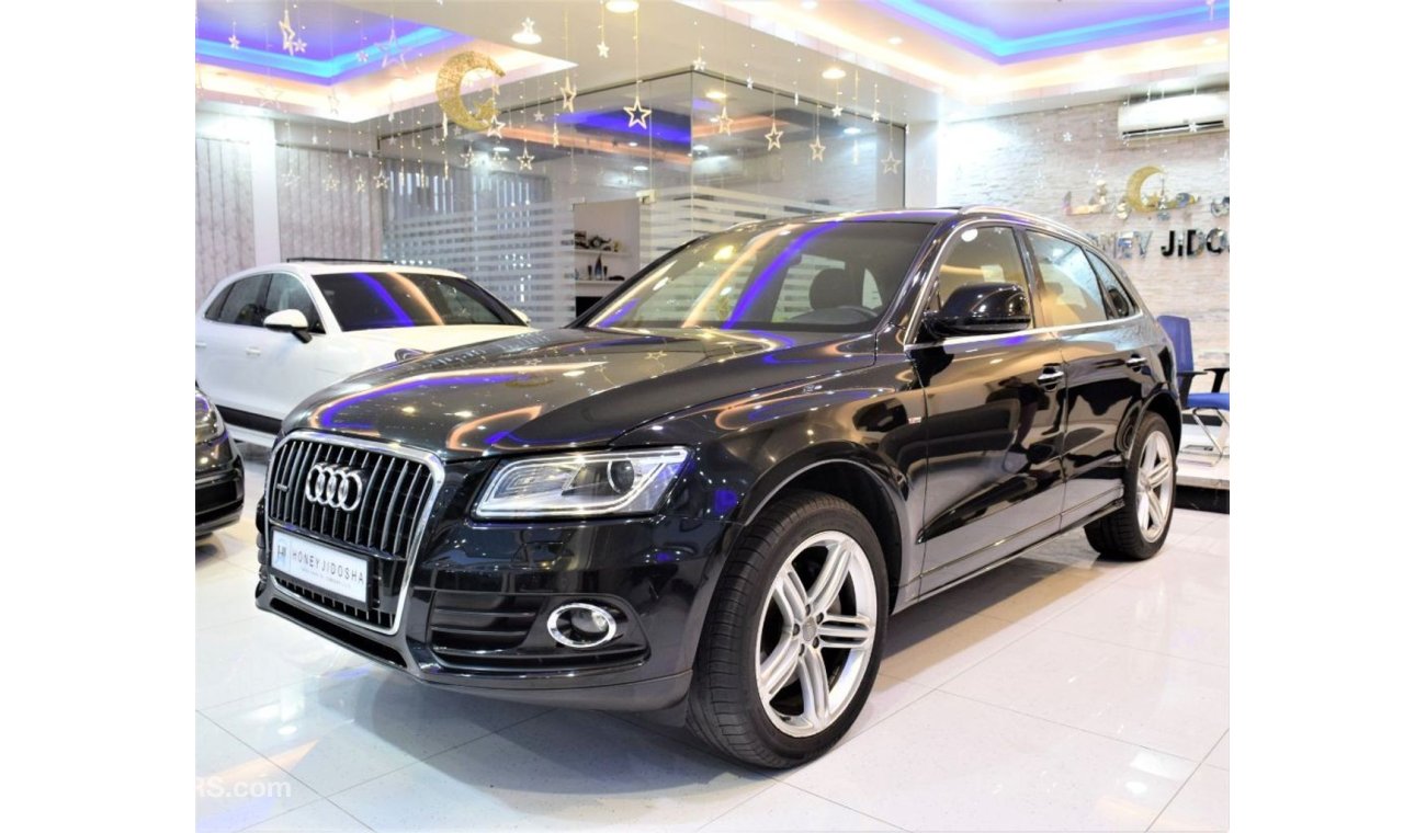 Audi Q5 AMAZING Audi Q5 S-Line Quattro 2016 Model!! in Black Color! GCC Specs