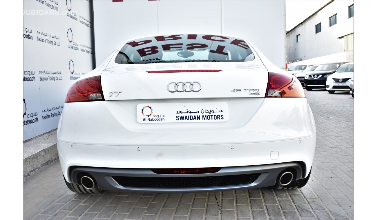 Audi TT S LINE QUATTRO 2.0L 2015 GCC DEALER WARRANTY