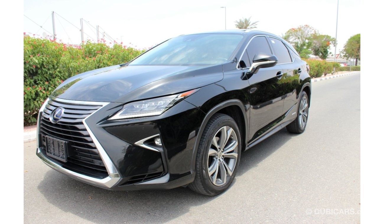 لكزس RX 450 2017 / LEXUS/ RX-450H/ GCC/ FULL SERVICE HISTORY / UNDER WARRANTY / 100% ORIGINAL PAINT