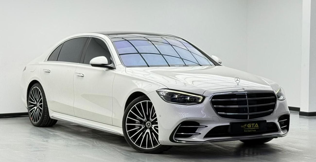 Mercedes-Benz S 580 4MATIC Exclusive 4.0L 2022 Mercedes-Benz S 580 ,EMC Warranty+Service Contract+Full Service History ,