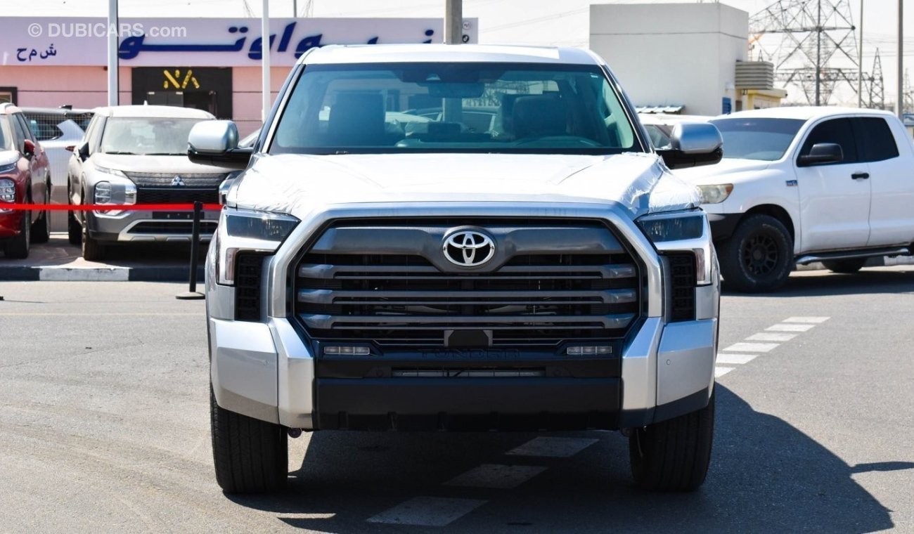 Toyota Tundra Brand New Toyota Tundra TUN35-LTD  3.5L Twin Turbo Petrol | Silver/Black | 2023 | For Export Only