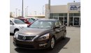 Nissan Altima GCC - 2 KEYS - ACCIDENTS FREE - ORIGINAL PAINT - CAR IS IN PERFECT CONDITION INSIDE OUT