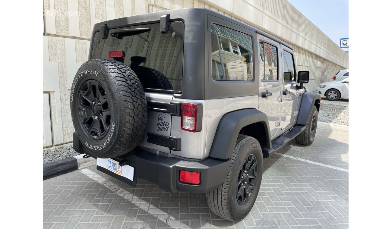 جيب رانجلر WILLYS UNLIMITED 3.6L | GCC | EXCELLENT CONDITION | FREE 2 YEAR WARRANTY | FREE REGISTRATION | 1 YEA