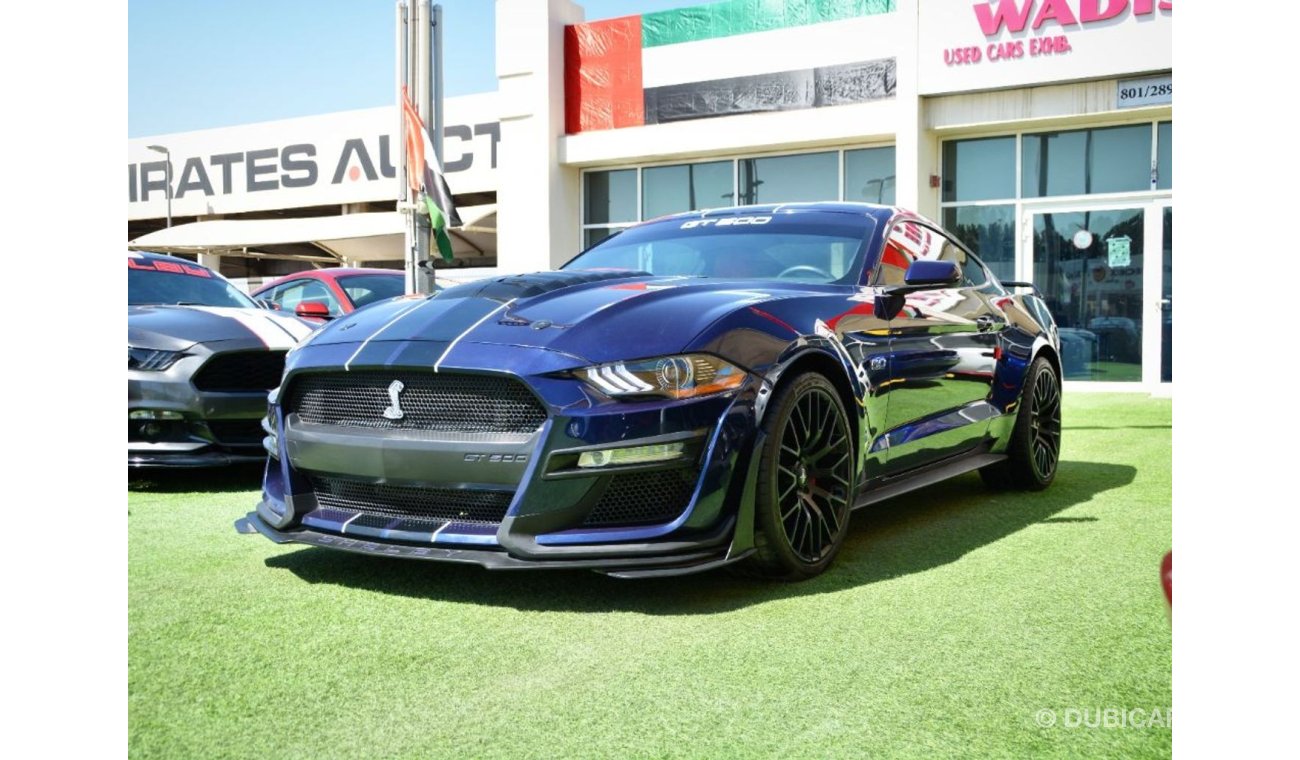 فورد موستانج FORD MUSTANG GT/2019/LOW MILEAGE/ SHELBY KIT/ VERY GOOD CONDITION