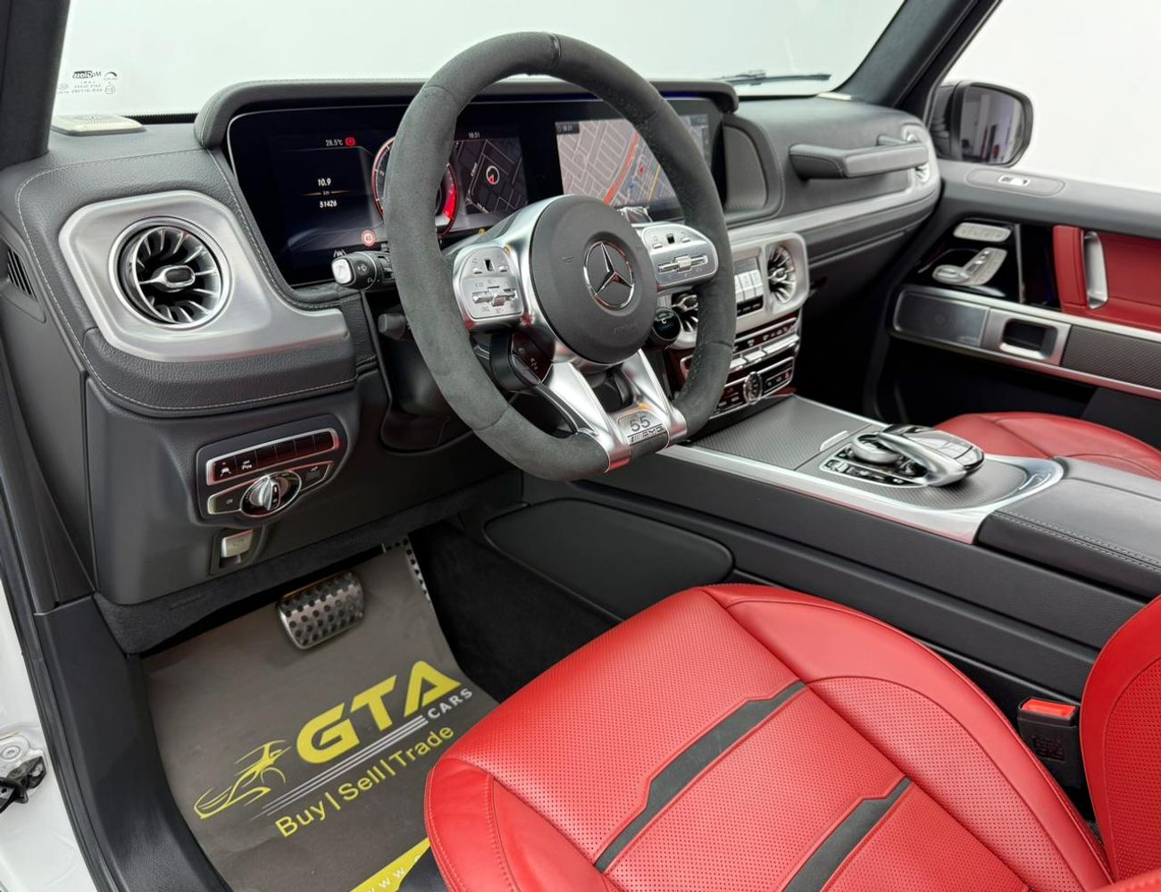 Mercedes-Benz G 63 AMG 4MATIC SUV 2022 Mercedes Benz G63 55th Edition, 2027 MB Warranty, 2026 MB Service Pack, Fully Loaded