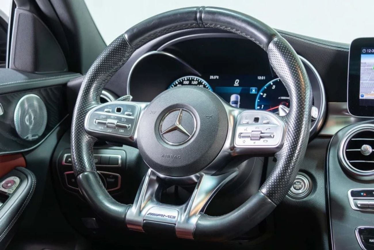 Mercedes Benz C43 AMG AMG SPORT GCC- -well maintained-high specifications-Night Package