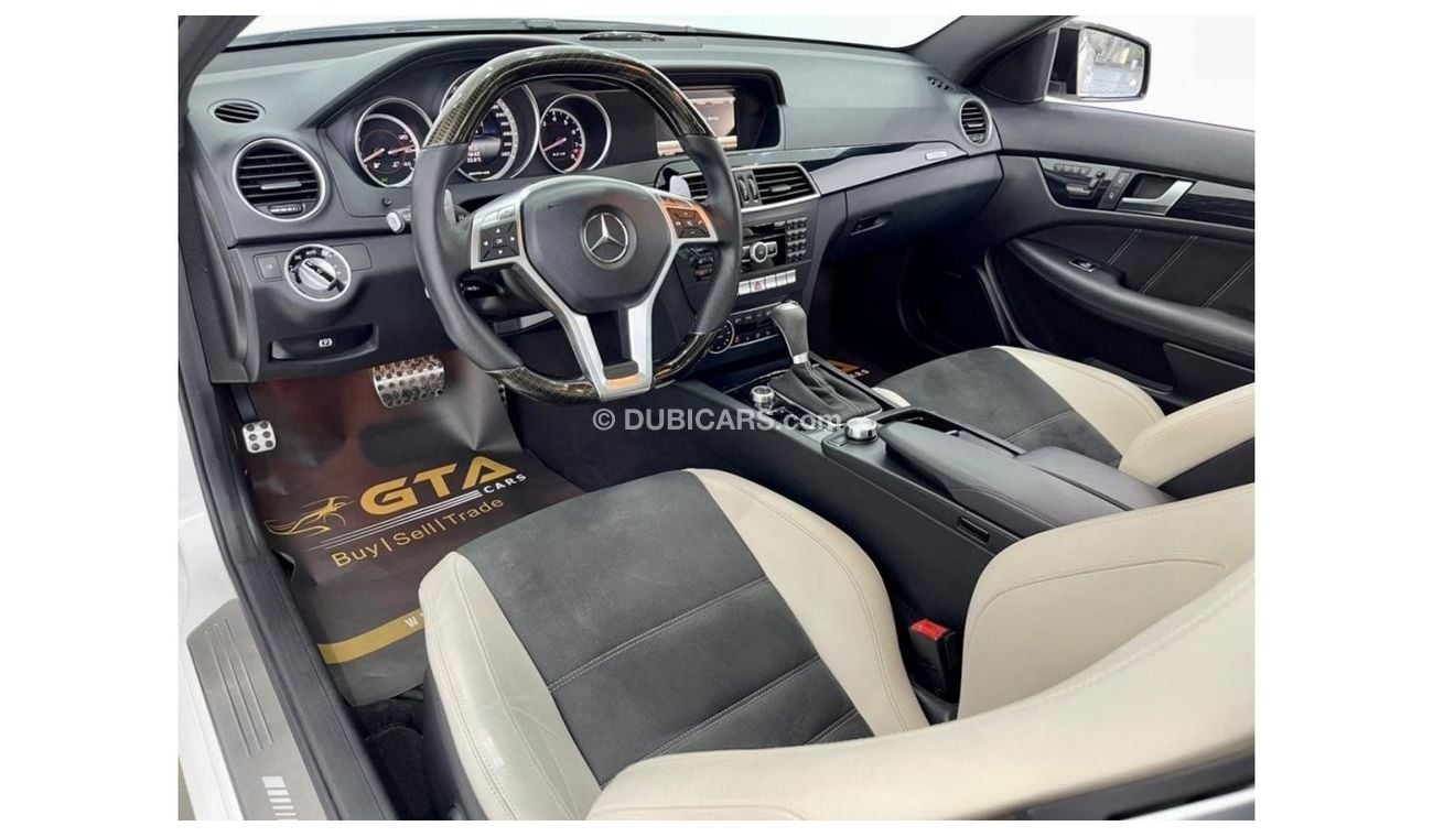 Mercedes-Benz C 63 Coupe Edition 507 2014 Mercedes-Benz C63 507 Coupe, Full Service History, Fully Loaded, GCC