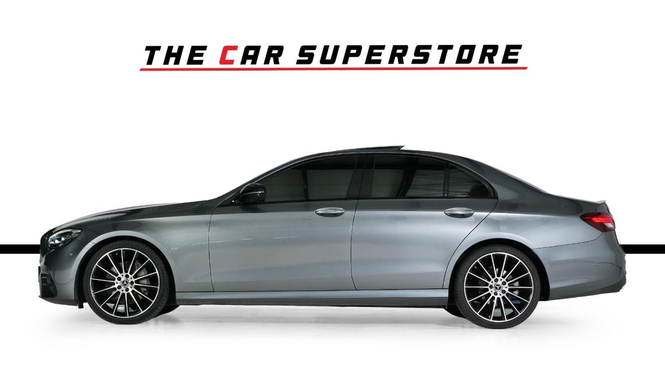 Mercedes Benz E300 AMG AMG Package-GCC-Mercedes FSH-Mercedes warranty and service valid till 12/2027