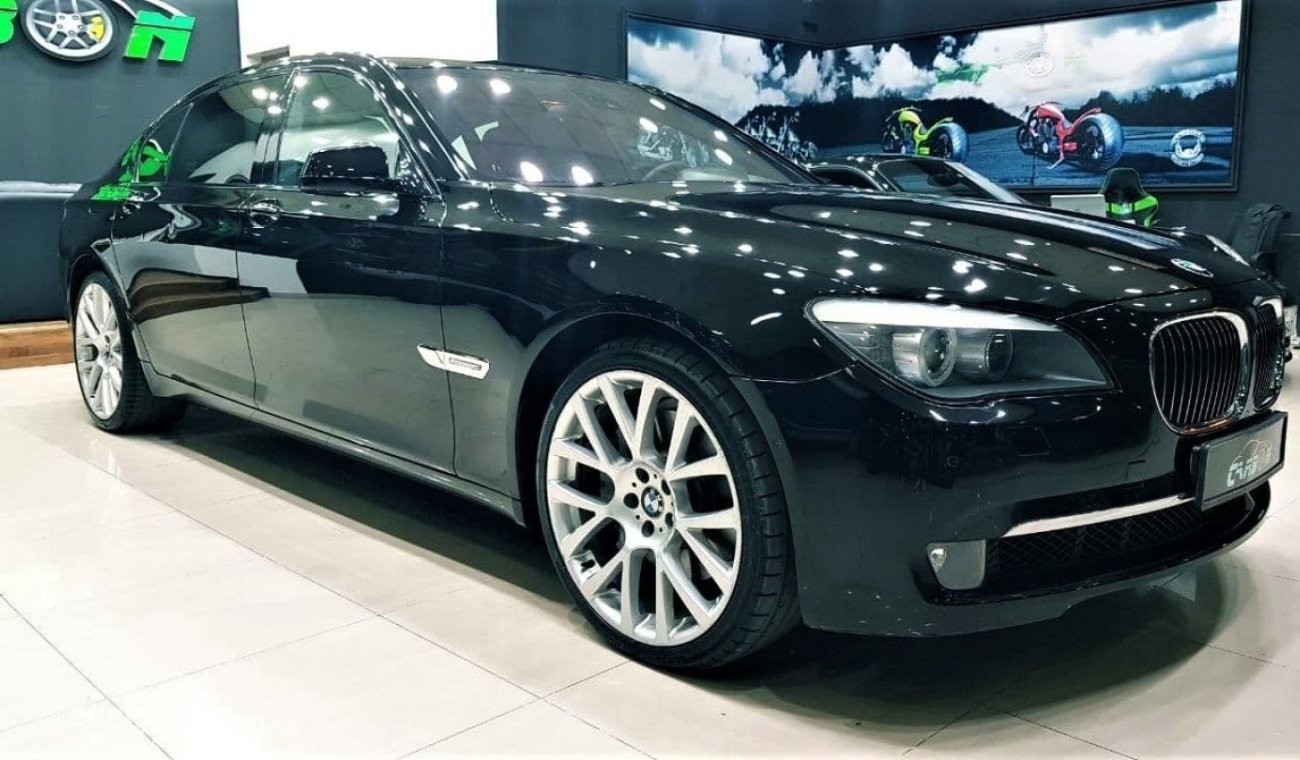 بي أم دبليو 750 BMW 750LI 2012 MODEL GCC CAR IN BEAUTIFUL CONDITION FOR 53K AED WITH FULL INSURANCE,WARRANTY,REG.