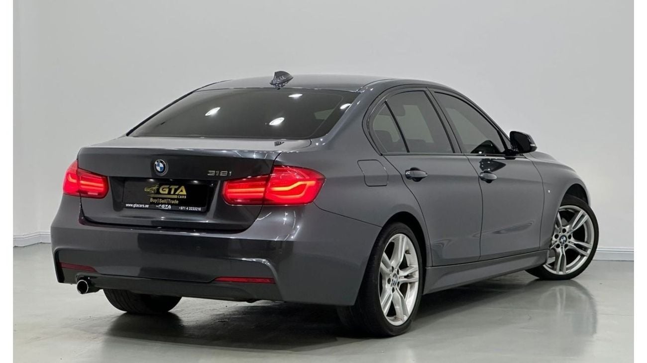 BMW 318i M Sport 2018 BMW 318i M-Sport, Warranty, June 2027 BMW Service Pack, Low Kms, GCC
