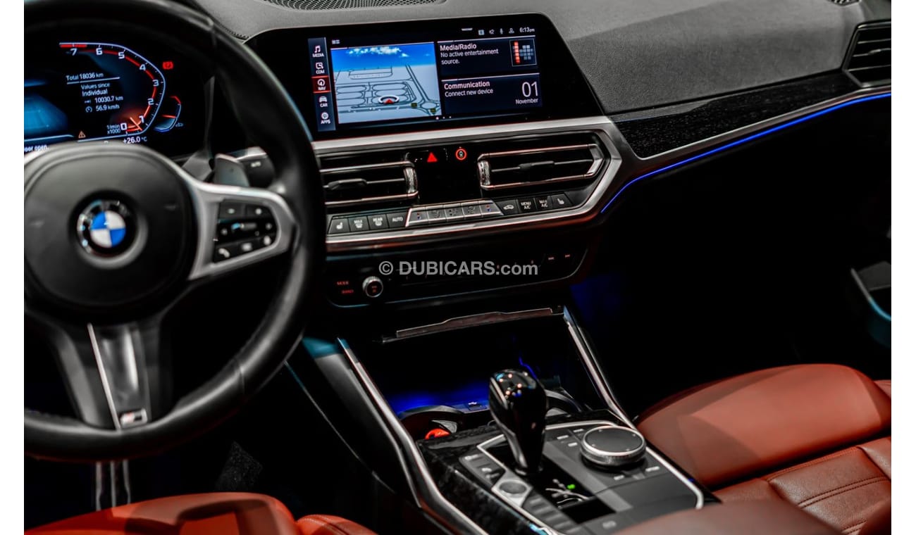 BMW M340i 2022 BMW M340i, 2027 BMW Warranty + Service Contract, Low KMs, GCC