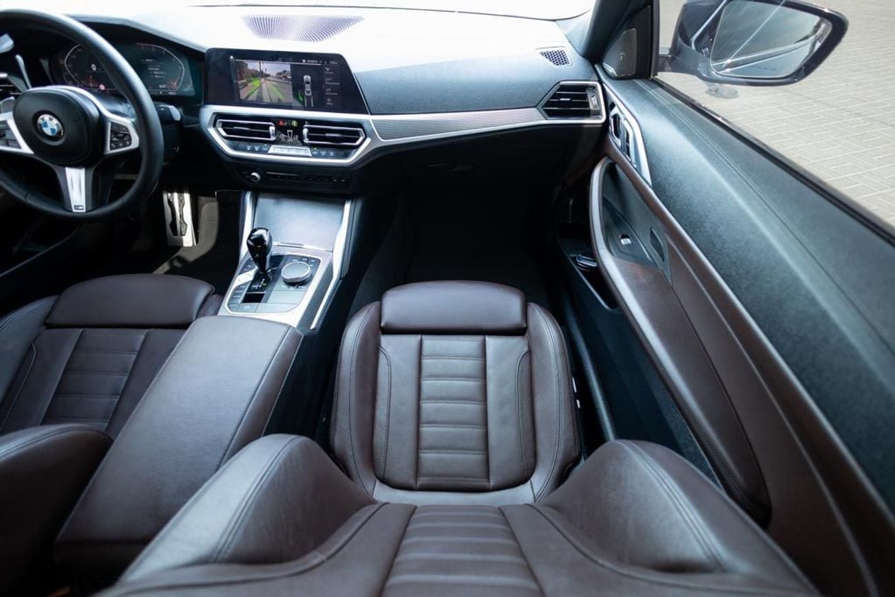 BMW 430i M Sport 2.0L BMW 430i M-Sport 2022 GCC under Agency Warranty and Service Contract with Flexible Down