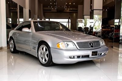 Mercedes Benz SL500 SL 500 | Classic R129 Convertible | Silver Arrow Edition