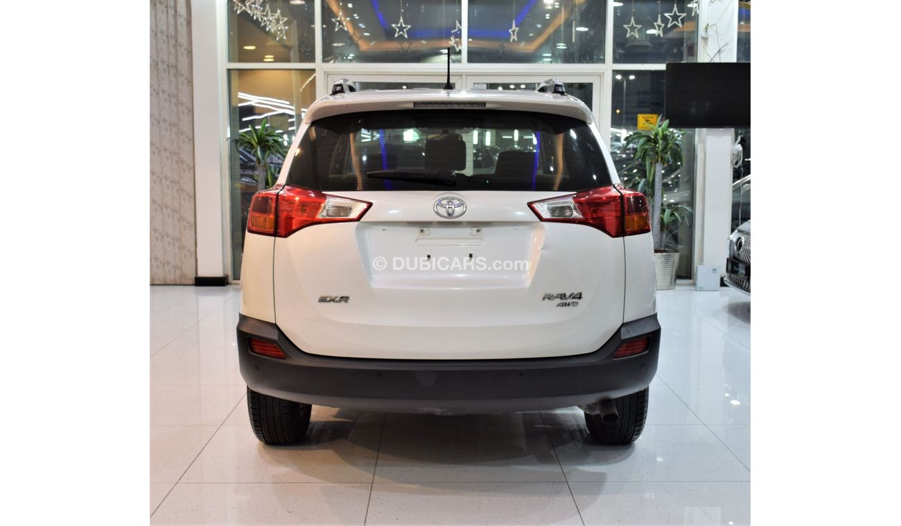 Toyota RAV4 EXCELLENT DEAL for our Toyota Rav4 EXR 4WD ( 2014 Model! ) in White Color! GCC Specs