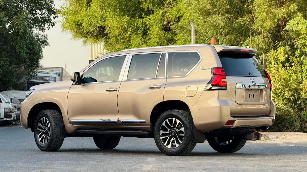 Toyota Prado MODIFIED TO 2023 MODEL | GR SPORTS GRILL INSTALLED |  BACK CAMERA | LHD | 2.7L PETROL | AUTOMATIC TR