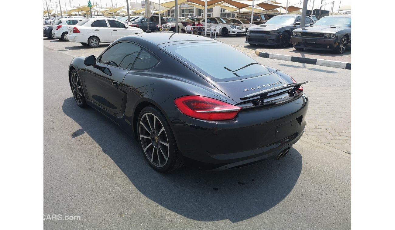 Porsche Cayman S Gcc model 2014 under warranty agency