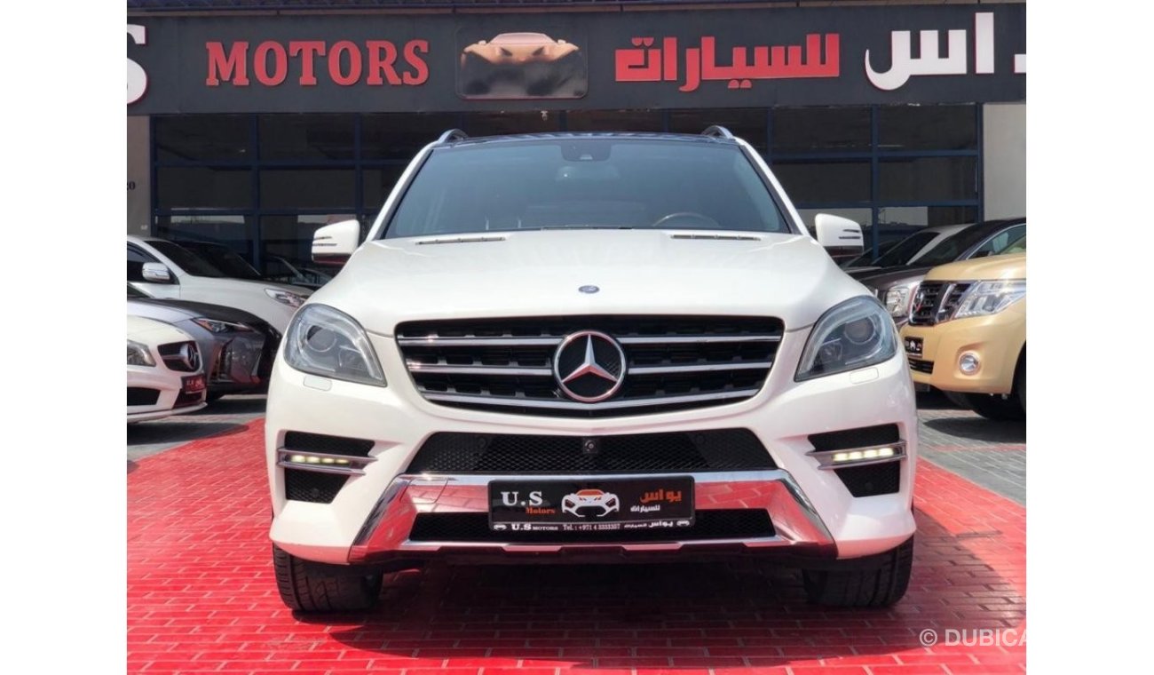 مرسيدس بنز ML 350 FULLY LOADED 2014 GCC SINGLE OWNER IN MINT CONDITION