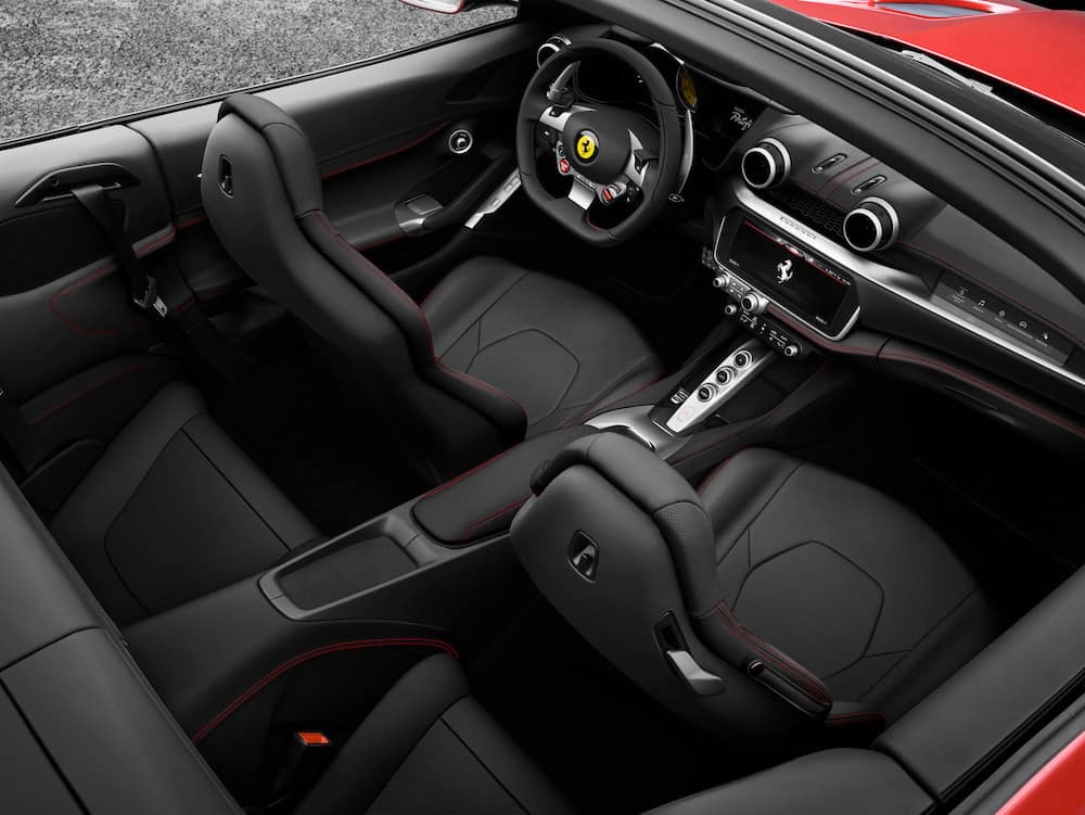 Ferrari Portofino interior - Seats