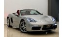 Porsche Boxster 2018 Porsche Boxster 718, Agency Warranty, Like New Condition, GCC