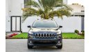 Jeep Cherokee 4X4 LONGITUDE - 2016 - AED 1,547 PER MONTH - 0% DOWNPAYMENT