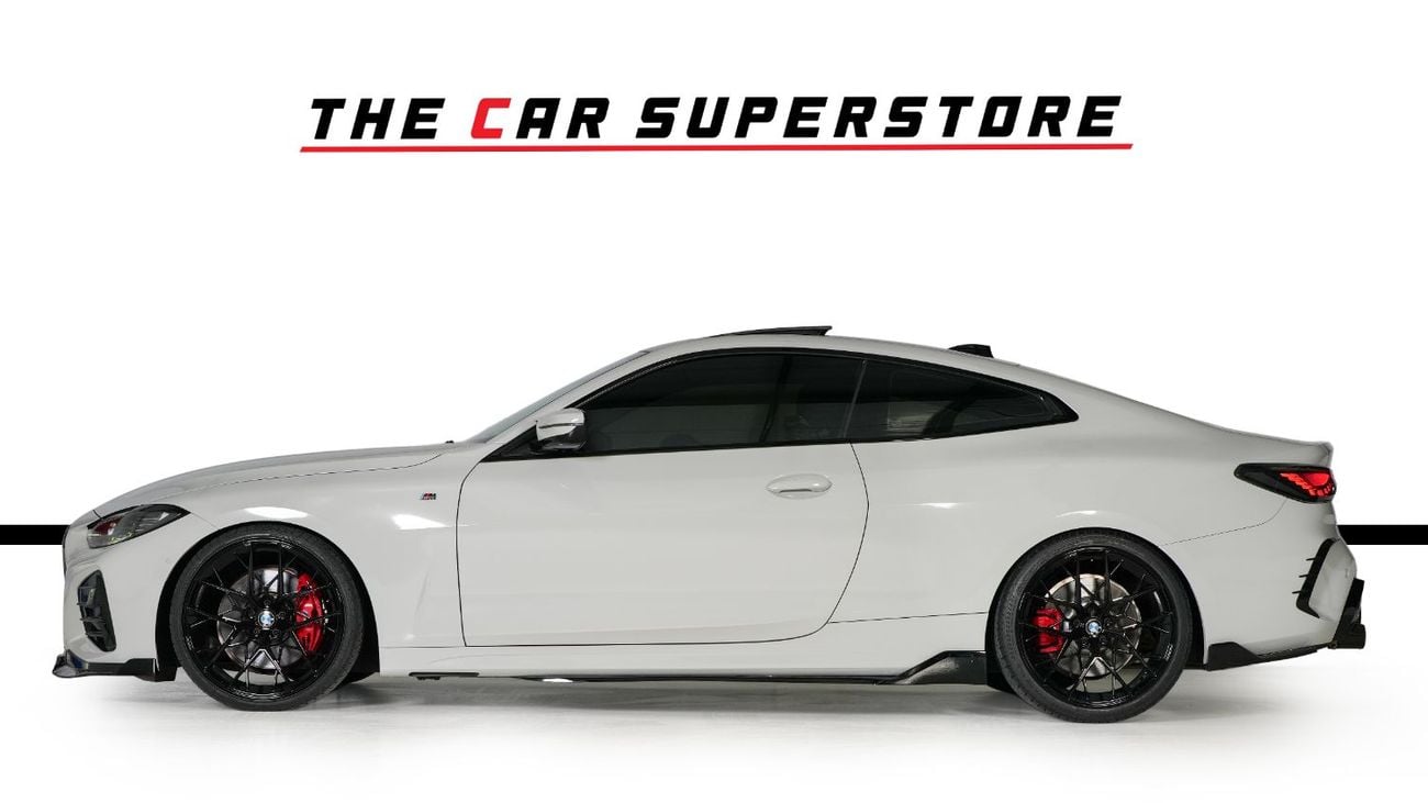 BMW 430i M Sport 2.0L GCC-Low Mileage-AGMC Full Service History Warranty & Service Contract-Aero Kit
