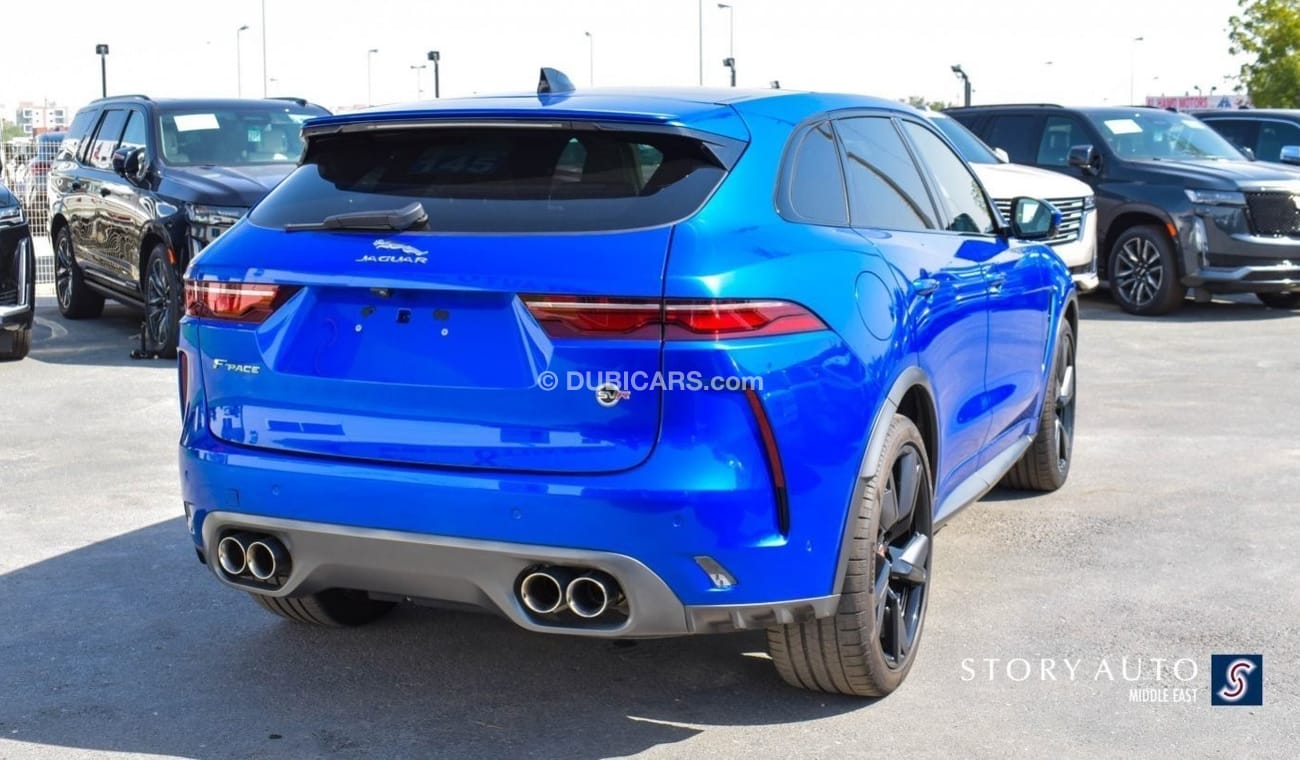 Jaguar F Pace SVR 5.0P S/C SVR AWD Aut. (For Local Sales plus 10% for Customs & VAT)