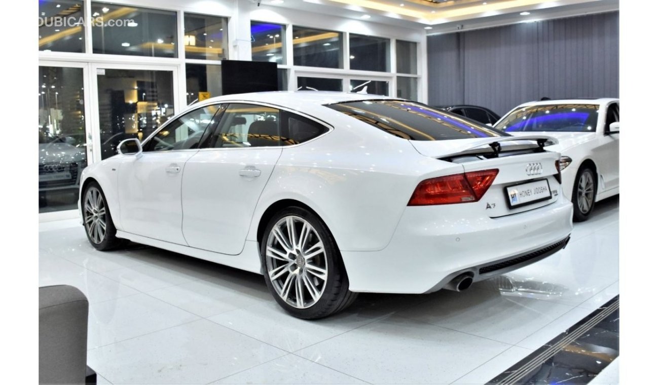 Audi A7 EXCELLENT DEAL for our Audi A7 50TFSi QUATTRO S-Line ( 2014 Model ) in White Color GCC Specs