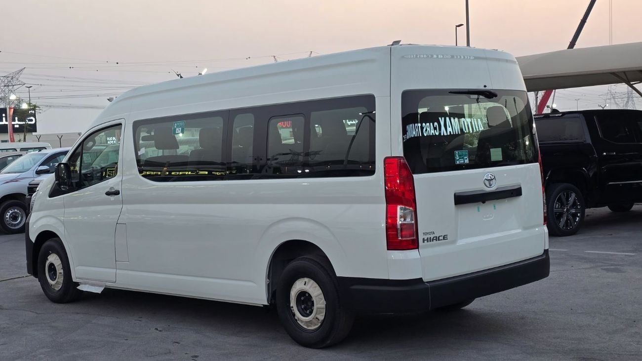تويوتا هاياس TOYOTA HIACE HIGHROOF A/T 3.5L GASOLINE 13 SEATER