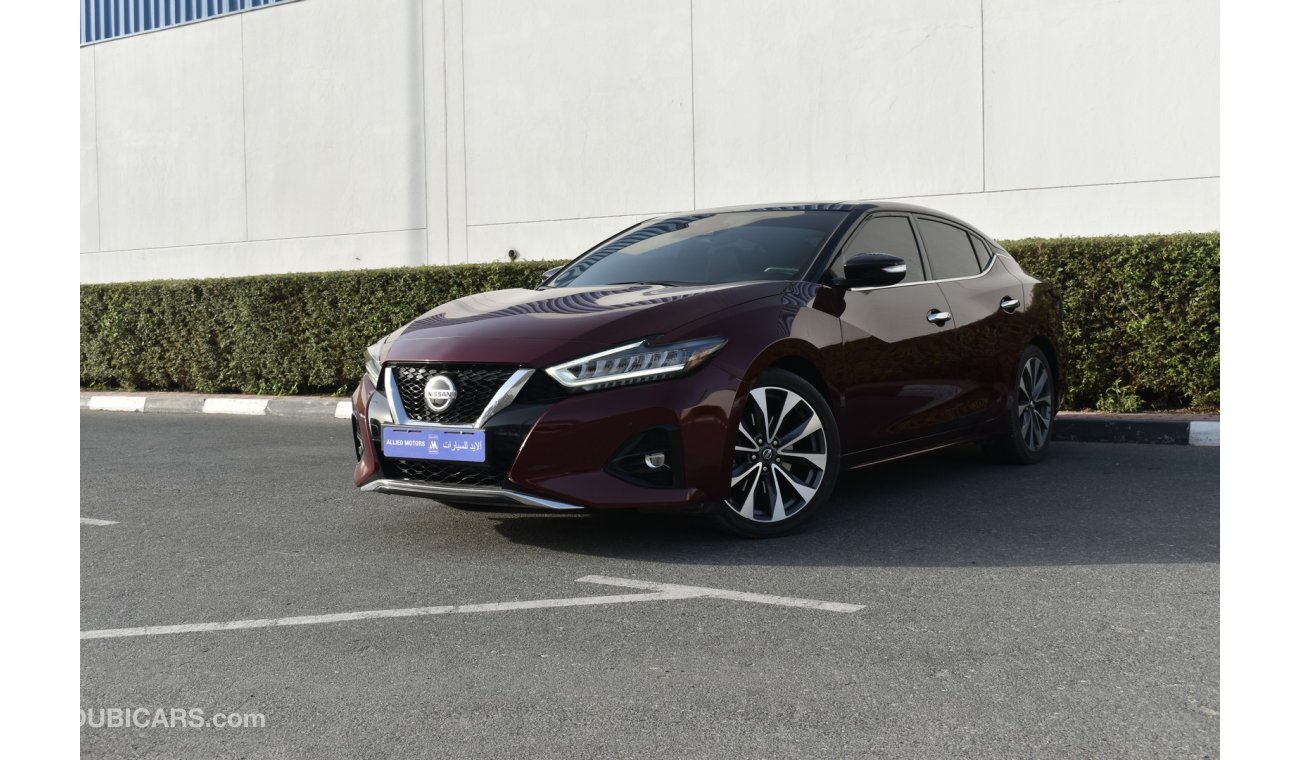 Nissan Maxima SR - 3.5L V6 - 2019 - RED_BRWN