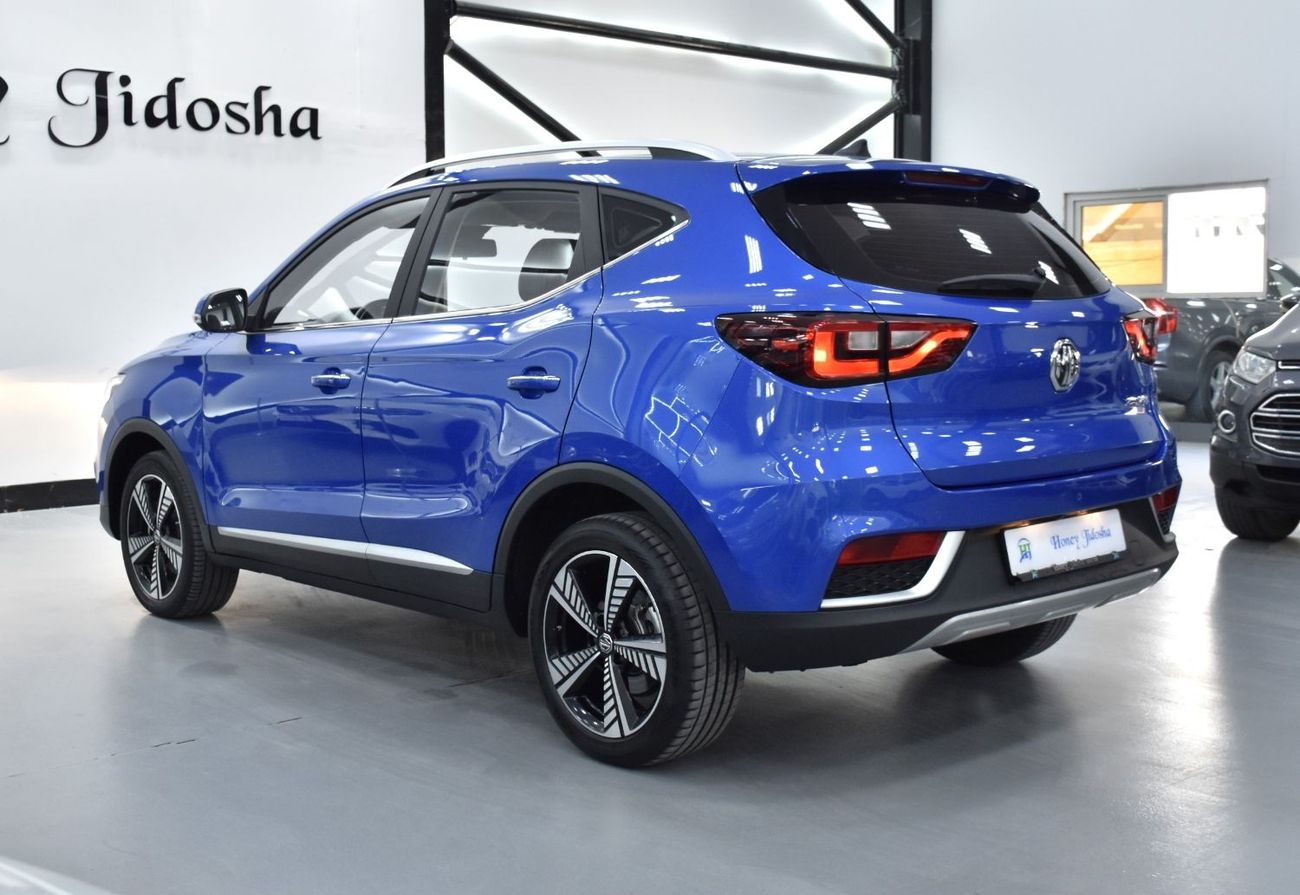 MG ZS EXCELLENT DEAL for our MG ZS EV ( 2021 Model ) in Blue Color GCC Specs