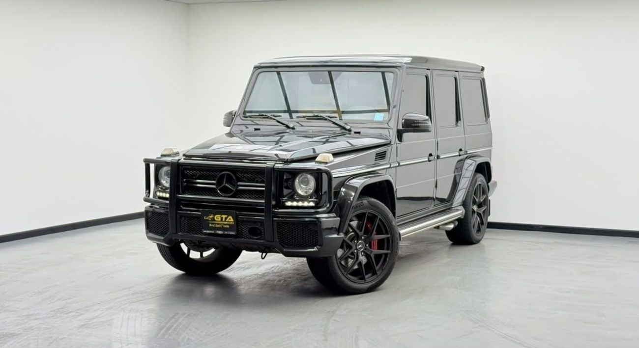 مرسيدس بنز G 63 AMG STANDARD 2014 Mercedes-Benz G 63 AMG, Service History, GCC Specs